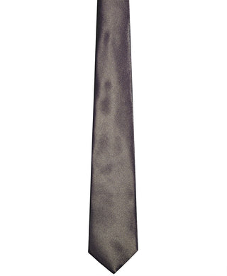 Tallia Men鈥檚 Slim Taupe Textured Tubular Tie Taupe One Size