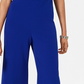 Connected Women's Wide-Leg Jumpsuit Medium Blue Size 16