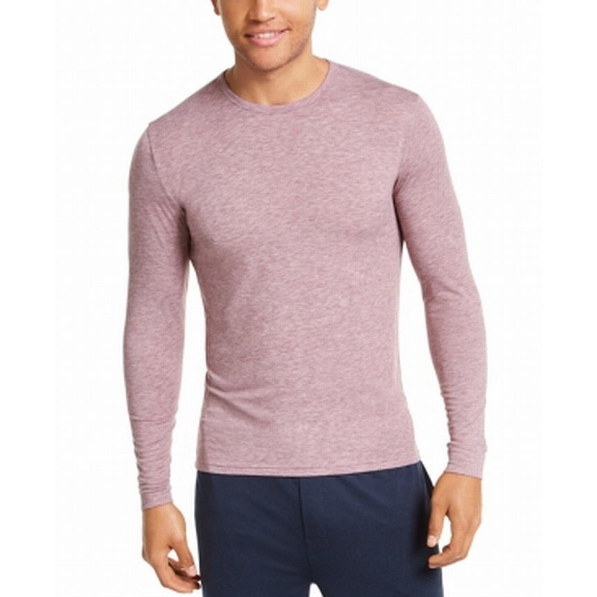 32 Degrees Men's Base Layer Crew Neck Shirt Burgundy Size Small