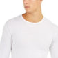 32 Degrees Men's Base Layer Crew Neck Shirt White Size Large