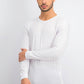32 Degrees Men's Base Layer Crew Neck Shirt White - Size Medium
