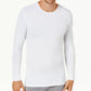 32 Degrees Men's Base Layer Crew Neck Shirt White Size Small