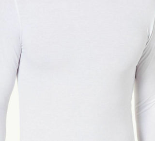32 Degrees Men's Base Layer Crew Neck Shirt White Size Small