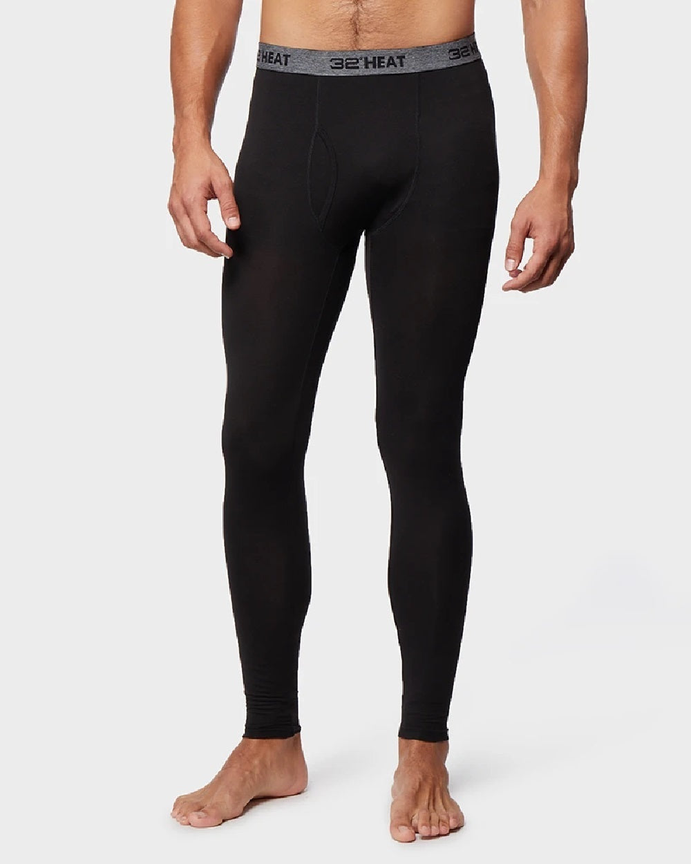 32 Dregrees Men's Base-Layer Leggings Black Size Small