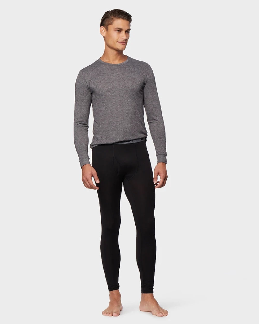 32 Dregrees Men's Base-Layer Leggings Black Size Small