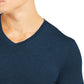 32 Degrees Men's Base Layer V-Neck Shirt Navy Size Large