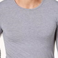 32 Degrees Men's Base Layer V-Neck Shirt Gray Size Medium