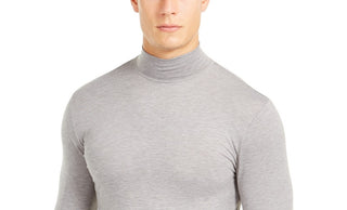 32 Degrees Men's Base Layer Mock-Neck Shirt Stringray Size Small