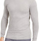 32 Degrees Men's Base Layer Mock-Neck Shirt Stringray Size Small