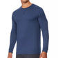32 Degrees Men's Ultra Lux Long-Sleeve Sleep T-Shirt Navy Size 2 Extra Large