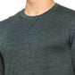 32 Degrees Men's Ultra Lux Long-Sleeve Sleep T-Shirt Green Size Large