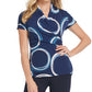 DKNY Women's Side-Ruched Top Blue Size X-Small