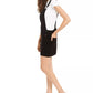 Vanilla Star Juniors' Corduroy Overalls Dress Black Size 3