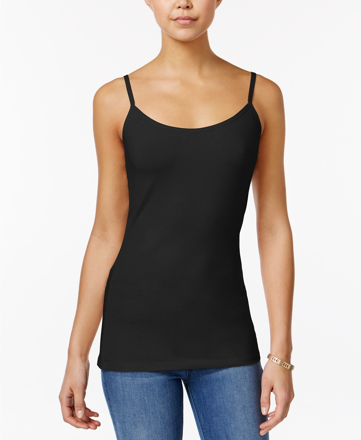 Planet Gold Juniors' Cami Black Size 2 Extra Large