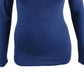 Planet Gold Juniors' Long-Sleeve T-Shirt Blue Size Small