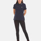 Tommy Hilfiger Women's Plus Dot Print Polo Top Black Size 3X