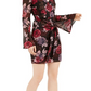 Guess Women's Maiya Floral-Print Dress Black Size Large