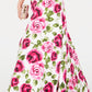 B Darlin Juniors' 2-Pc. Lace Floral-Print Gown Pink Size 0