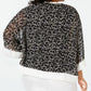 Tommy Hilfiger Women's Floral Bell Sleeve V Neck Top Black Size 3X