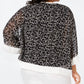 Tommy Hilfiger Women's Plus Size Printed Chiffon Top Charcoal Size 1X