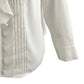 Calvin Klein Women's Plus Size Ruffled Button-Front Top White Size 3 Extra Large