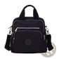 Magenta Multi-functional Nylon Crossbody Bag 25cm