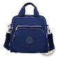 Magenta Multi-functional Nylon Crossbody Bag 25cm