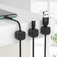 Magnetic Square Under Desk Cable Organizer and Cord Clip