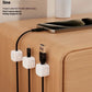 Magnetic Square Under Desk Cable Organizer and Cord Clip