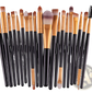 Makeup Brush Set Professional Cosmetic Brushes 20pc