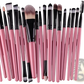 Makeup Brush Set Professional Cosmetic Brushes 20pc