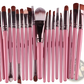 Makeup Brush Set Professional Cosmetic Brushes 20pc