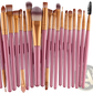 Makeup Brush Set Professional Cosmetic Brushes 20pc