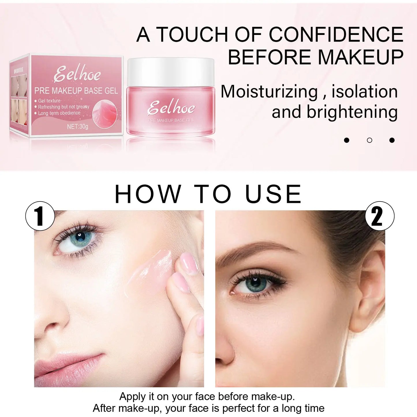 Makeup Primer Gel Moisturizing Pore Minimizing Base