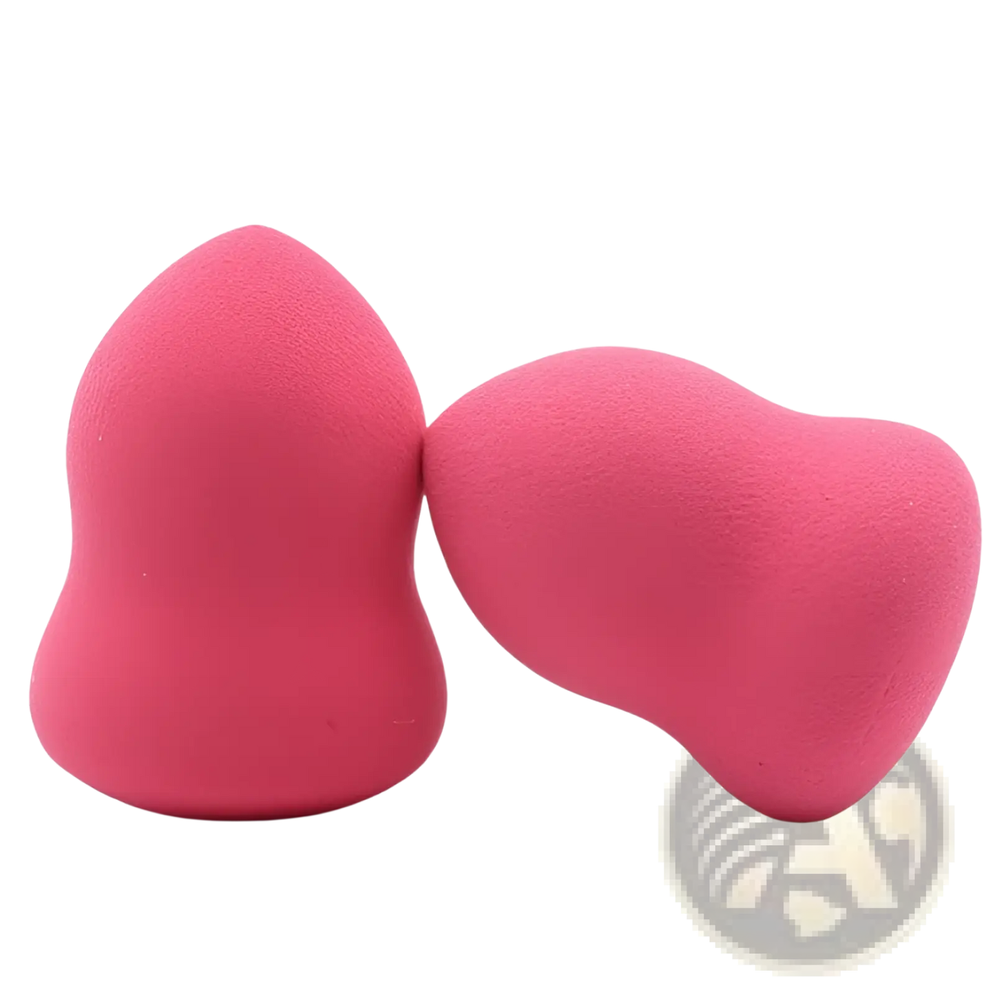 Makeup Sponge Pink Teardrop Hydrophilic Foam 2 Pack