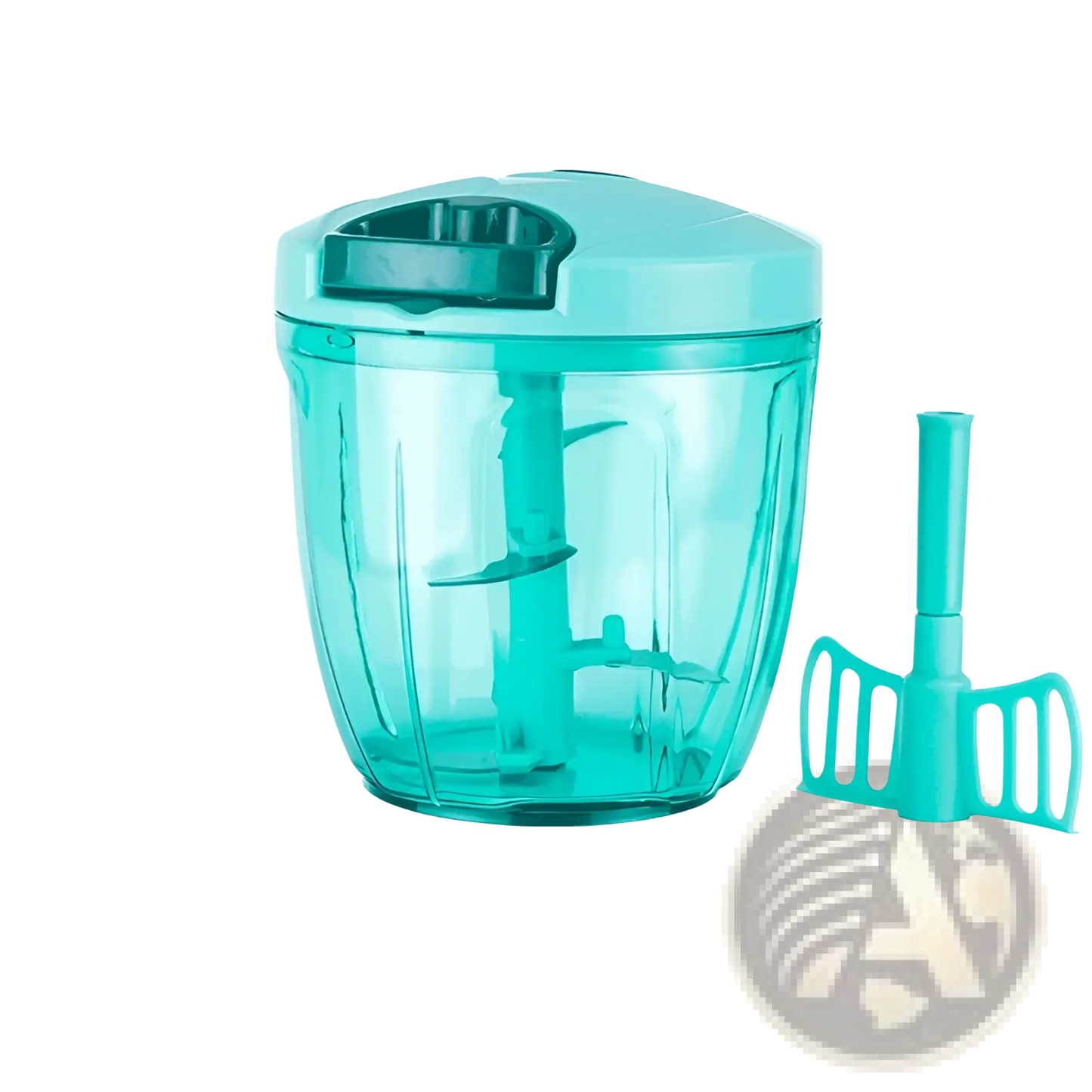 Manual Food Chopper 900ml Vegetable Meat Grinder