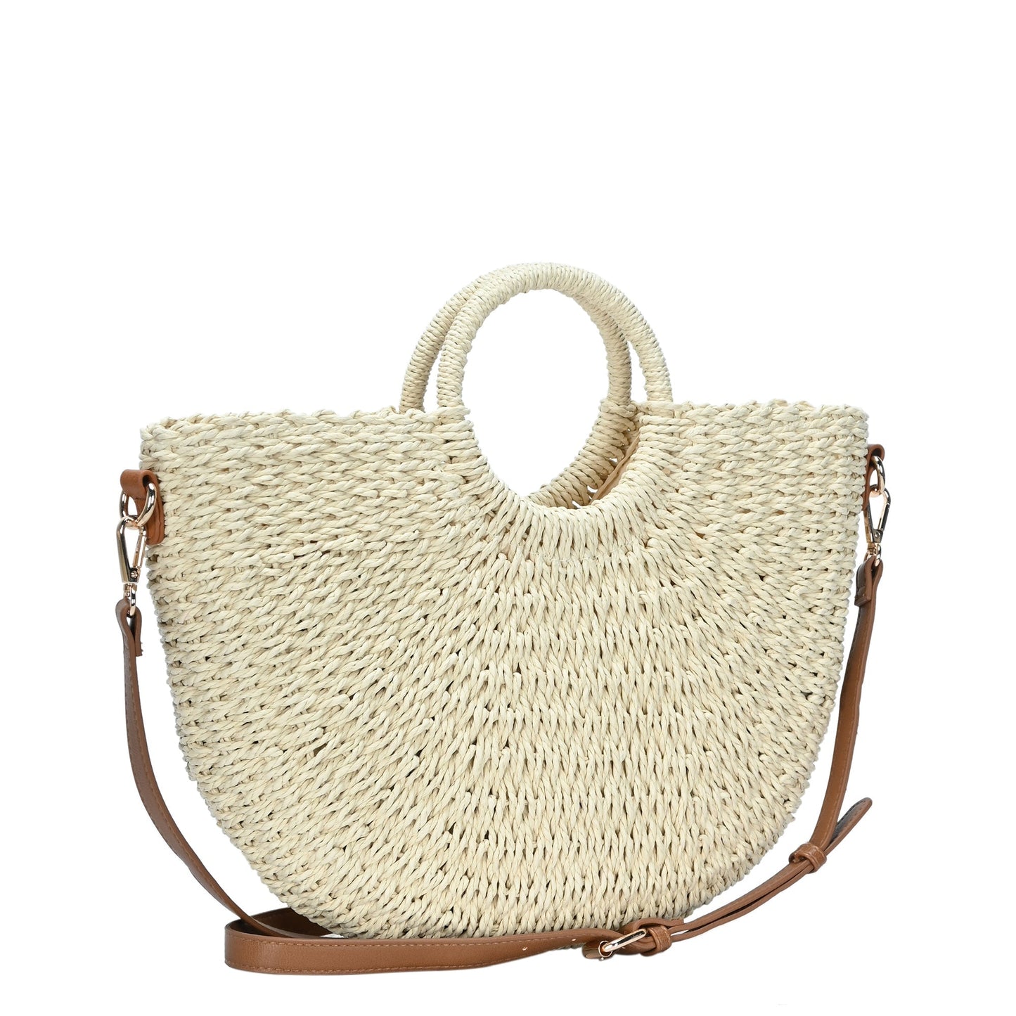 Mari Straw Satchel
