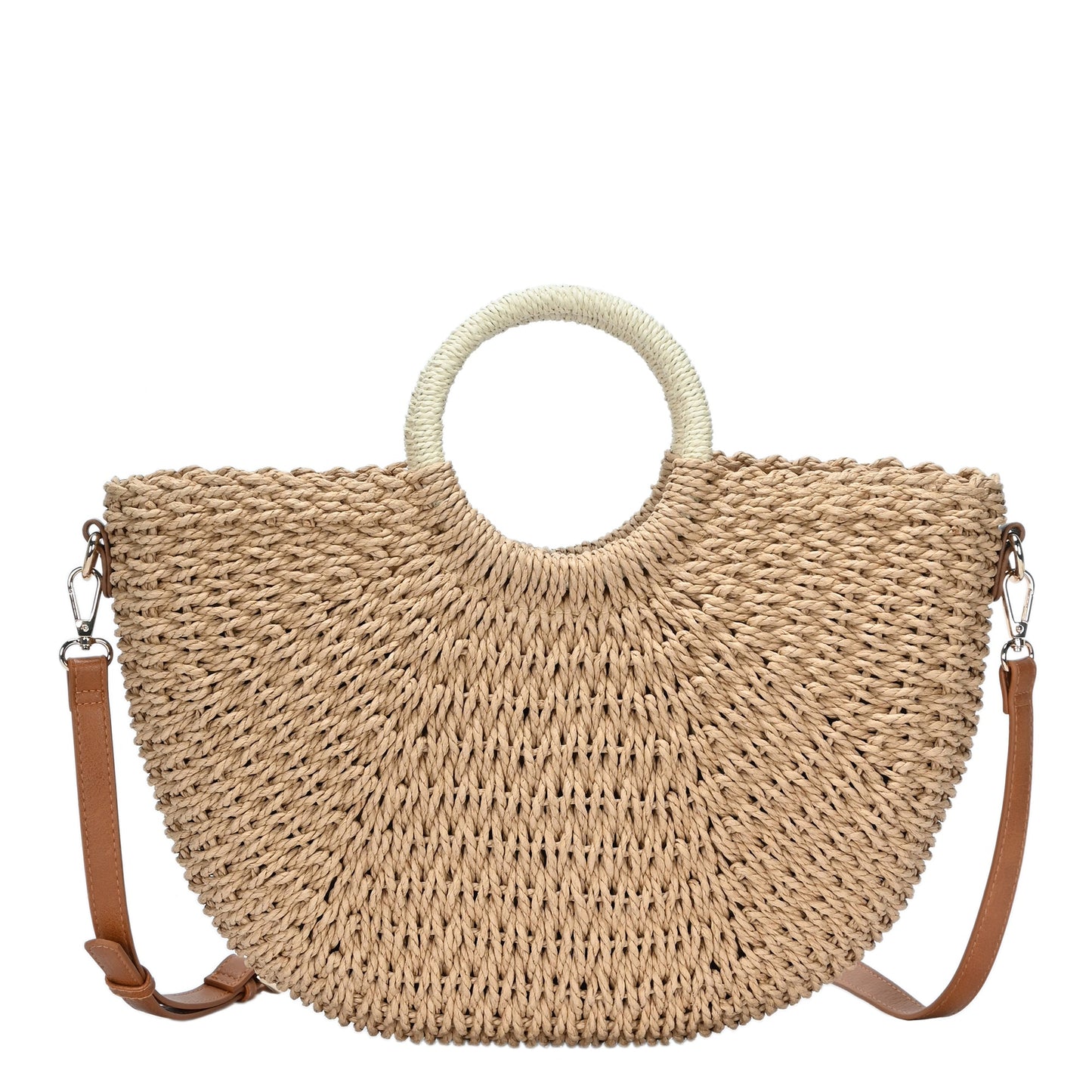 Mari Straw Satchel