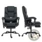 Massage Office Chair with Footrest and High Back