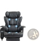 Massage Office Chair with Reclining Footrest 396lbs