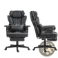 Massage Office Chair with Reclining Footrest 396lbs