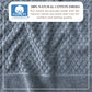 Cotton Diamond Waffle Weave Bath Towel Set - Grayson Collection