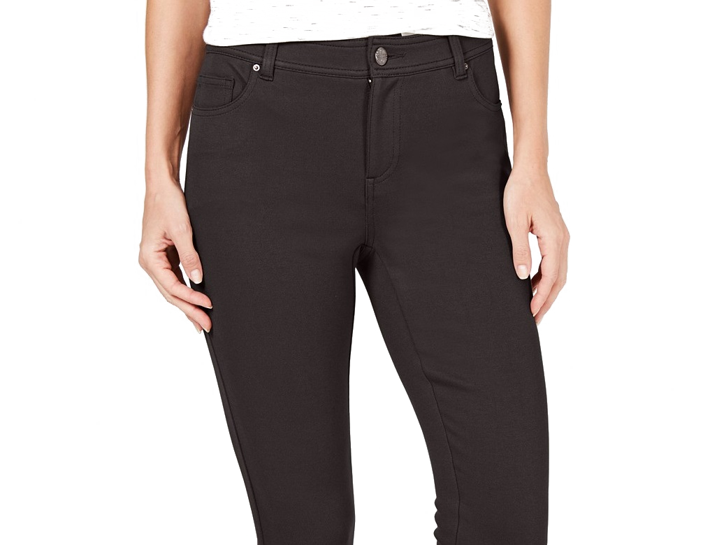 Style & Co Women's Ultra-Skinny Ponté-Knit Pants Size 16"