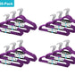 120 Pack of Premium Velvet Non-Slip Hangers with 360 Degree Rotatable Hook