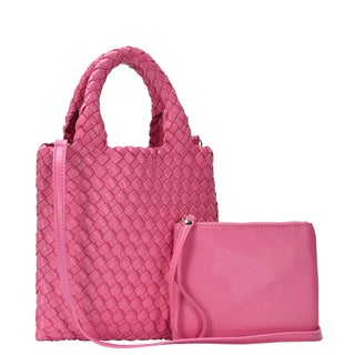 Melody 2 in 1 Wristlet Pouch Woven Crossbody