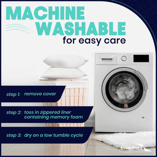 Memory Foam Pillows - King Size 2 Pack