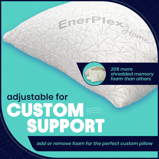 Memory Foam Pillows - King Size 2 Pack