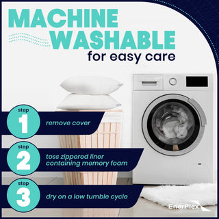 Memory Foam Pillows - King Size 2 Pack