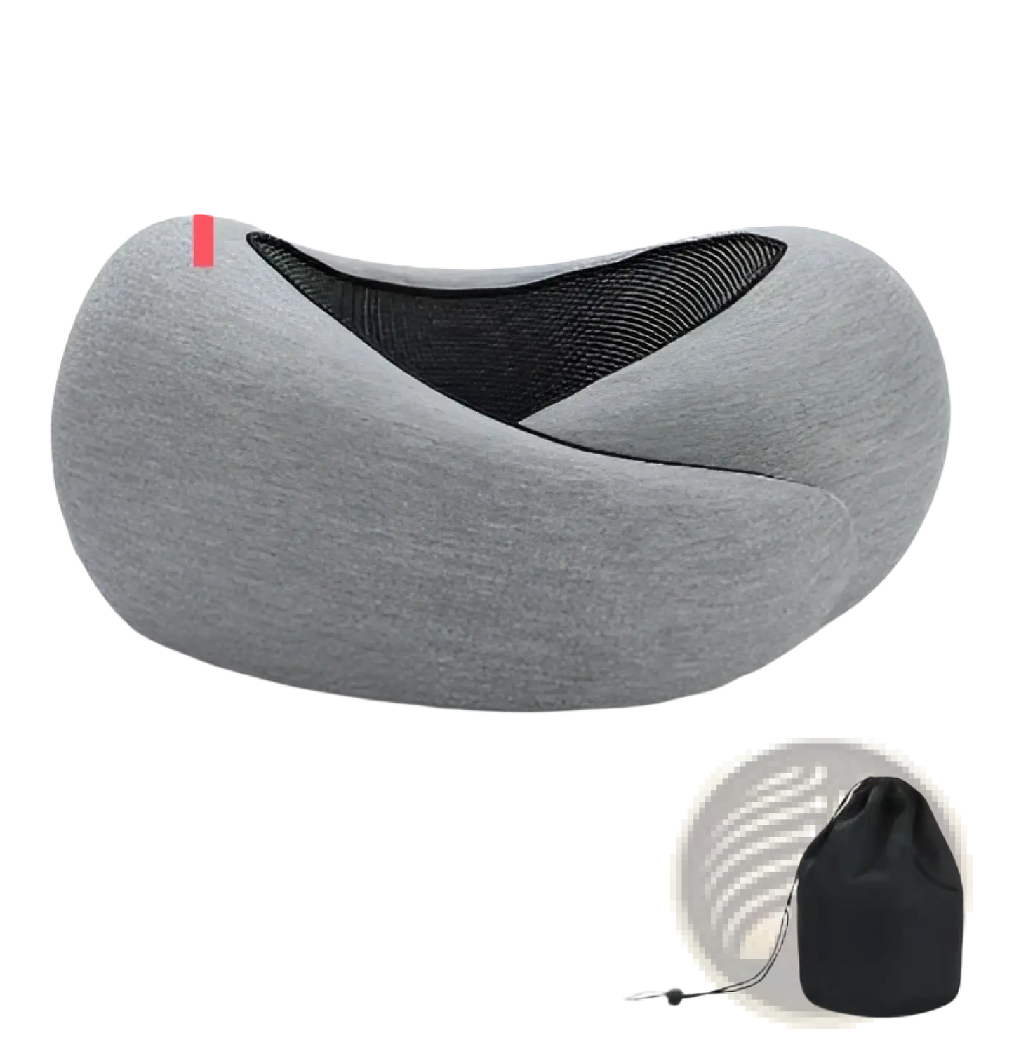 Memory Foam Travel Neck Pillow Adjustable Support