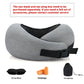 Memory Foam Travel Neck Pillow Adjustable Support